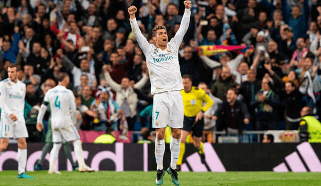 Cristiano Ronaldo jugó nueve temporadas en el Real Madrid. Foto EFE