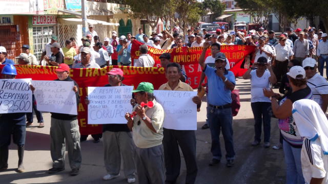 Asamblea Pública y marcha pacífica en contra de Petroperú en Talara