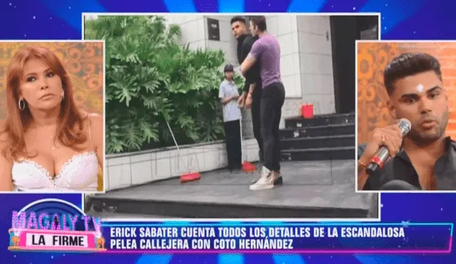 Erick Sabater tomará acciones legales contra Coto Hernández [VIDEO]