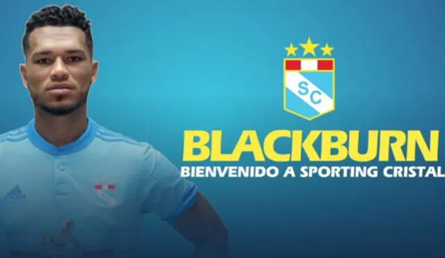 Sporting Cristal oficializó la llegada del delantero panameño Rolando Blackburn