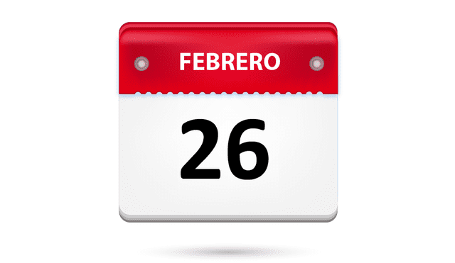 Efemérides de hoy: ¿qué pasó un 26 de febrero?