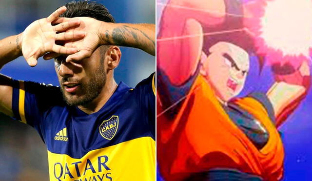 Salvio haciendo el Mazenko de Gohan. Foto: Infobae