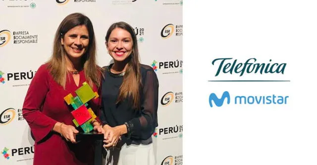 Telefónica/Movistar es reconocida como Empresa Socialmente Responsable
