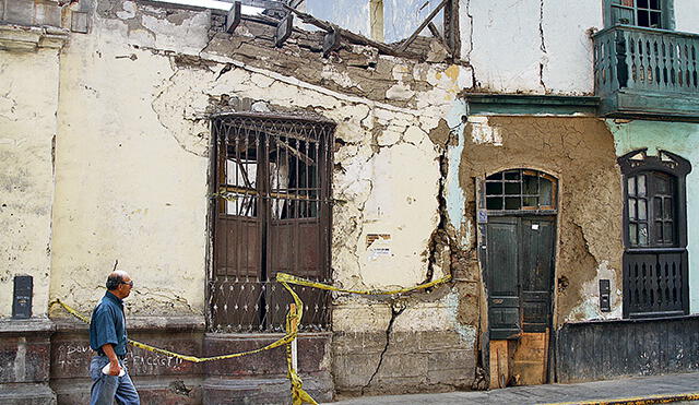 En un sismo el 60% de casas caerían por estar en zonas muy vulnerables