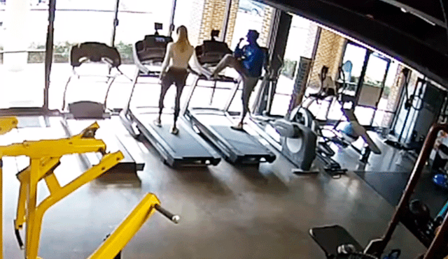 YouTube viral: intenta impresionar a una mujer en el gimnasio, pero termina haciendo el ridículo [VIDEO]