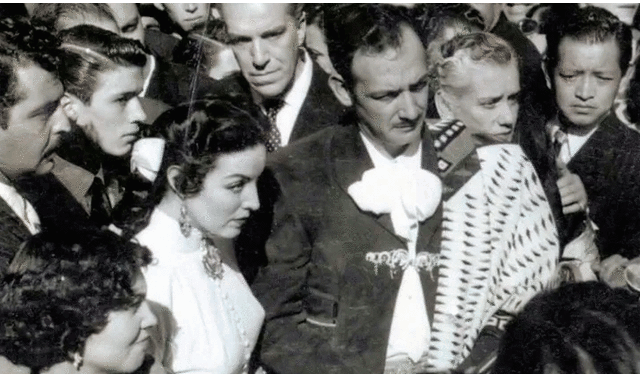 Negrete contrajo matrimonio con María Félix en 1952. Foto: El Debate