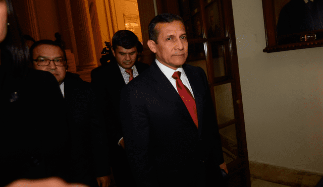 Ollanta Humala será interrogado por comisión Madre Mía