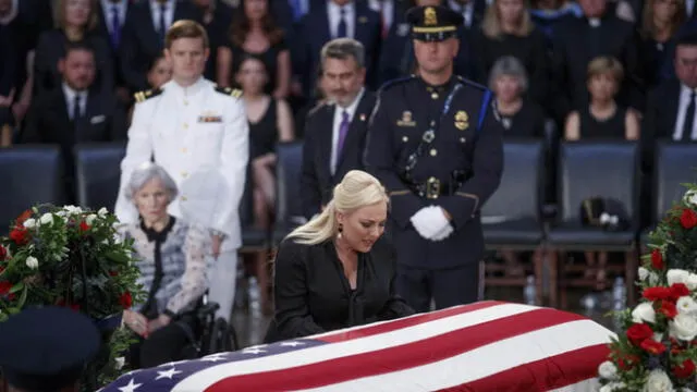 Estados Unidos: McCain manda mensaje a Donald Trump desde la muerte