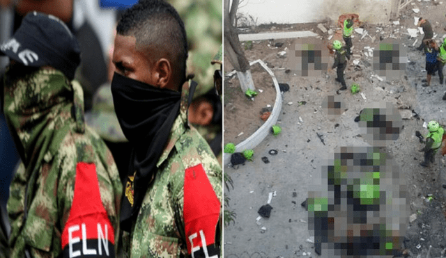 Colombia: ELN se atribuye atentado que dejó cinco policías muertos en Barranquilla