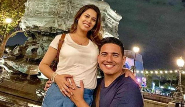 Pedro Loli y Fiorella Méndez eran una pareja estable y alejada de los escándalos hasta que el intérprete fue 'ampayado' por las cámaras de "Magaly TV, La Firme". Foto: Fiorella Méndez/Instagram