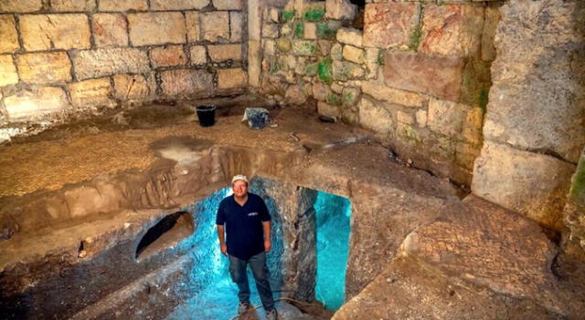 Las excavaciones fueron llevadas a cabo el equipo de la Autoridad de Antigüedades de Israel en el complejo “Beit Straus” Foto: Israel Antiquities Authority