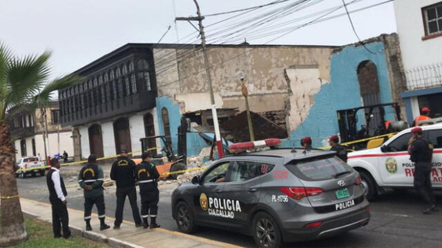 Callao: hombre muere aplastado tras caída de una pared 