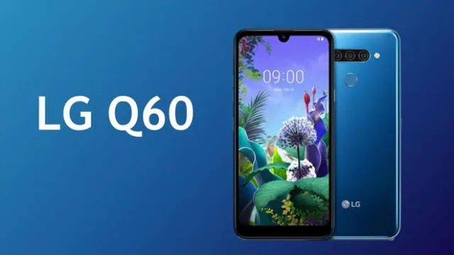 LG Q60 el nuevo smartphone de gama media de la marca coreana.