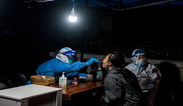 Shanghái es la zona más golpeada por la variante ómicron de coronavirus en China. Foto: EFE