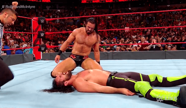 WWE Monday Night Raw: Seth Rollins perdió ante McIntyre previo a Extreme Rules