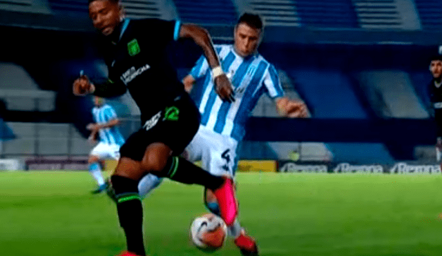 El lateral de Alianza Lima Alexi Gómez se lució con distinguida jugada frente a Racing Club en partido correspondiente por la fecha 2 de la fase de grupos de Copa Libertadores 2020.