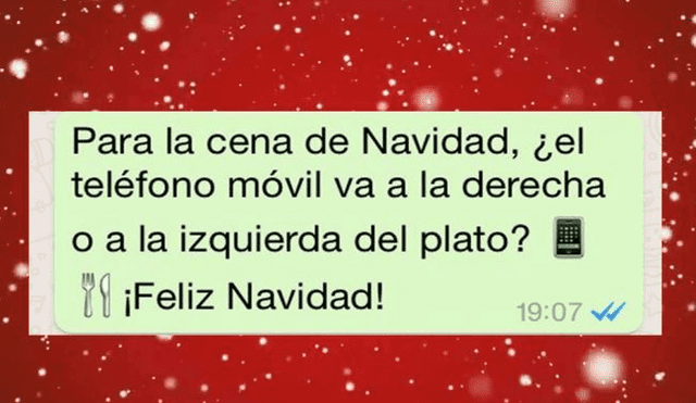 Desliza para ver algunos saludos navideños que puedes enviar por WhatsApp. Foto: Captura.