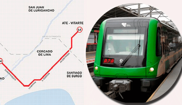 Metro de Lima: la Línea 4 del tren recorrerá estos distritos de Lima