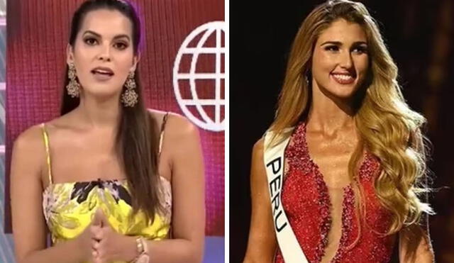 Valeria Piazza evaluó el rendimiento de Alessia Rovegno en el Miss Universo. Foto: captura América TV/Instagram Miss Universo