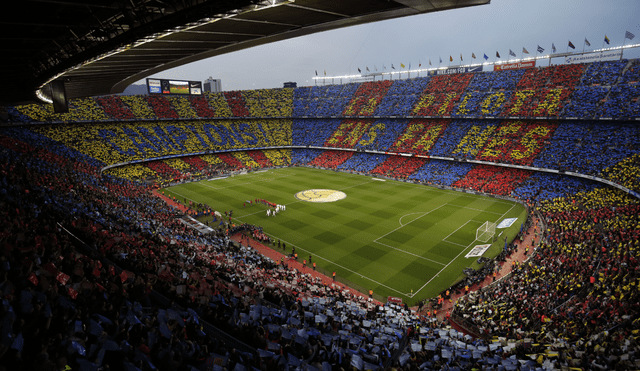 Barcelona busca patrocinador que tome nombre del Camp Nou y así poder tener ingresos para luchar contra el coronavirus. Foto: AFP