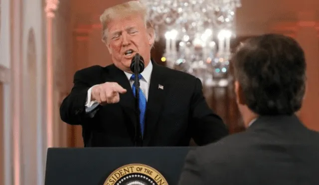 Trump ataca a periodista de la CNN y le dice que es "terrible" [VIDEO]