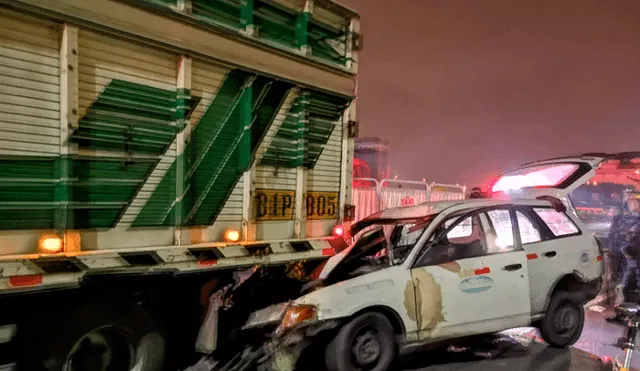 Un muerto deja accidente de tránsito en vía de Evitamiento, donde hay caos vehicular [VIDEO]