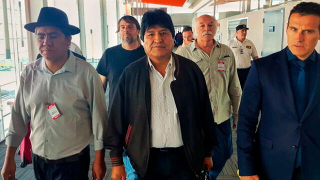 El expresidente de Bolivia llegó a Argentina el último jueves por la mañana. Foto: difusión