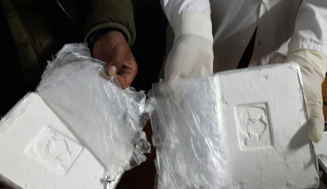 VRAEM: Hallan cargamento de cocaína en un neumático de camioneta