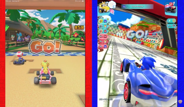 Mario Kart Tour vs Sonic Racing ¿Cuál es mejor?