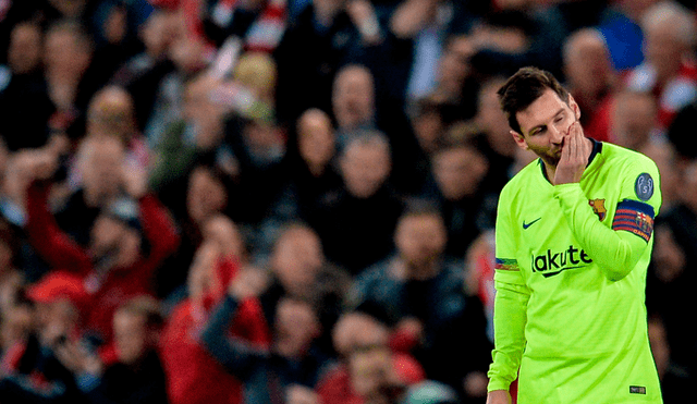Niño hincha de Liverpool se burla de Lionel Messi tras quedar fuera de Champions [VIDEO]
