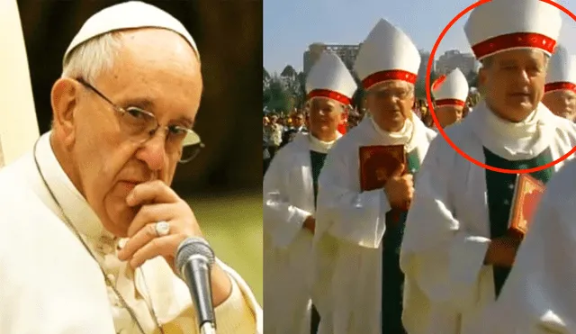  Papa Francisco: Obispo acusado de encubrir abuso sexual asiste a misa [VIDEO]