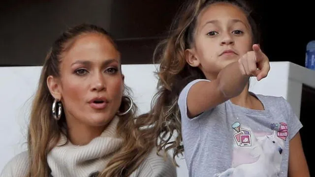 Hija de Jennifer Lopez es viral en Instagram al imitar a su famosa madre