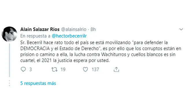 Héctor Becerril convoca a “una marcha por la democracia” y es blanco de burlas