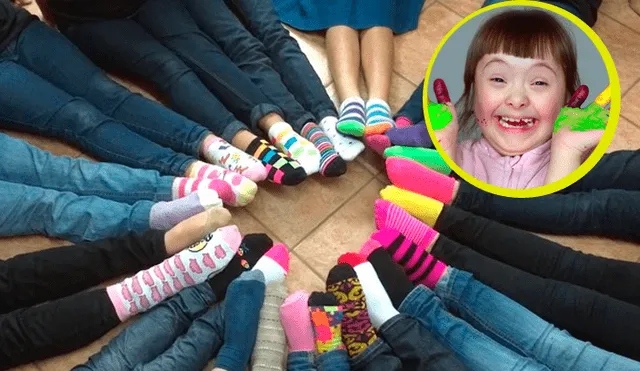 Día del Síndrome de Down: ¿Por qué se usarán calcetines de distinto color hoy? [FOTOS]
