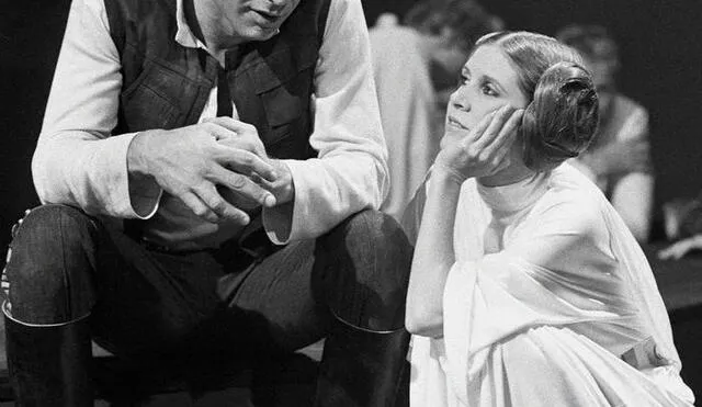 Harrison Ford sobre su romance pasado con Carrie Fisher: "Fue muy extraño"