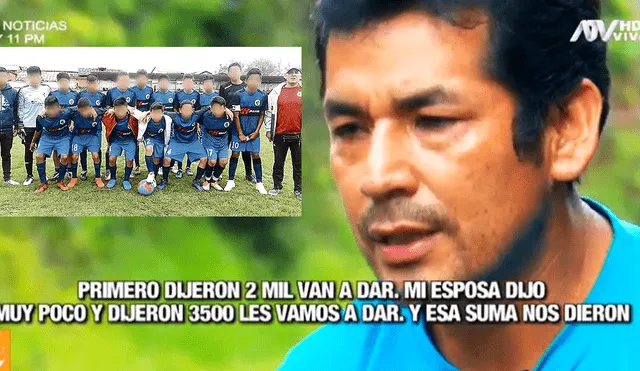 Chachapoyas: Entregan dinero a deudos de futbolistas fallecidos para que no inicien demanda