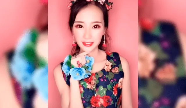 Facebook: Bella joven asiática se luce sin maquillaje y sufre radical cambio [VIDEO]