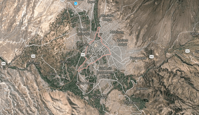 Tres sismos de leve intensidad se registraron en Arequipa