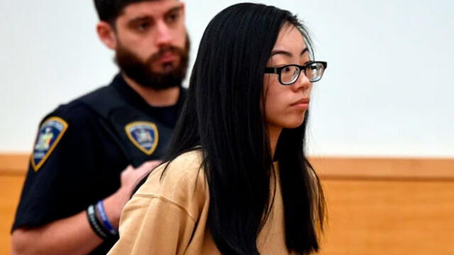 Lin Li, de 28 años. También fue acusada de agredir a su otro hijo. Fuente: New York Post.