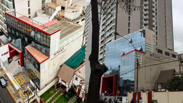 Universidad Alas Peruanas afirma que pared falsa es "muro de cortina" [VIDEO]