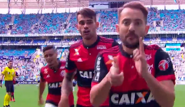 En YouTube, un compañero de Paolo Guerrero le dedica gol en el Flamengo tras haber sido suspendido [VIDEO]