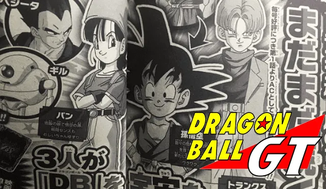 Dragon Ball GT regresa: Gokú, Trunks y Pan vuelven en nuevo manga