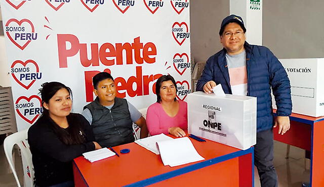 Retorno a la contienda. El partido Somos Perú, fundado por Alberto Andrade, realizó sus elecciones con la ONPE.