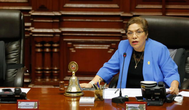 Luz Salgado afirma que es "correcta" restricción legal contra Nadine Heredia