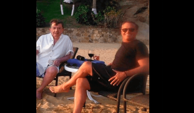 Luis Miguel y 'Chabelo' se divierten en la playa y fotos causan furor en Instagram