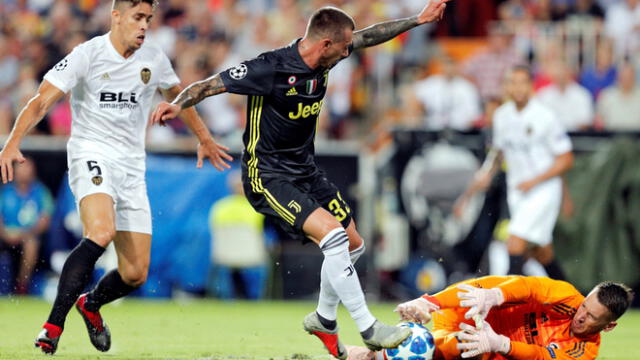 Juventus derrotó 2-0 al Valencia por la Champions League [RESUMEN Y GOLES]