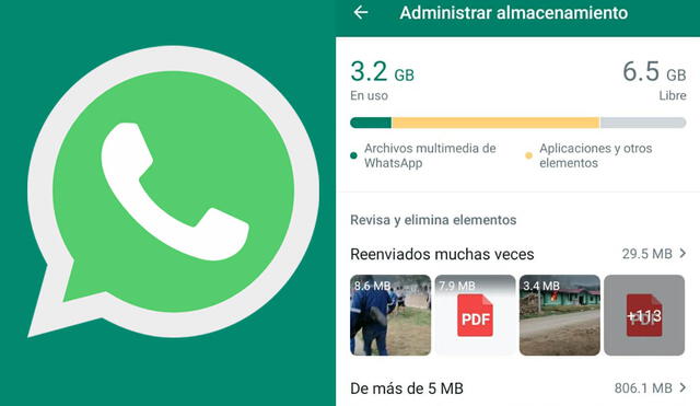 Este truco de WhatsApp funciona en iOS y Android. Foto: captura LR