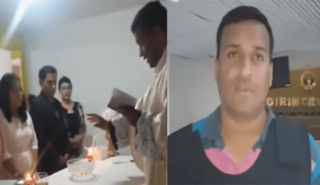 Falso cura continúa ‘bendiciendo’ mientras es detenido [VIDEO]