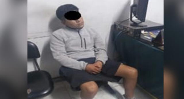 Capturan a sujeto que robó en cabina de internet en Cusco.