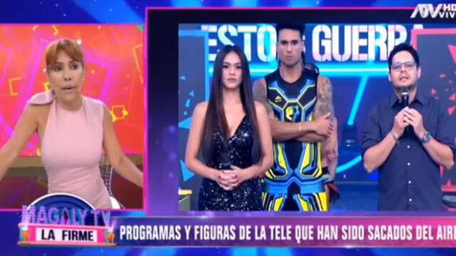 Magaly Medina se burla de Renzo Schuller y lo llama "desangelado". Foto: Captura